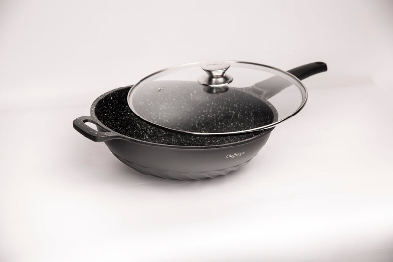 Clever Wok Pan XL with Lid - 32cm - Induction