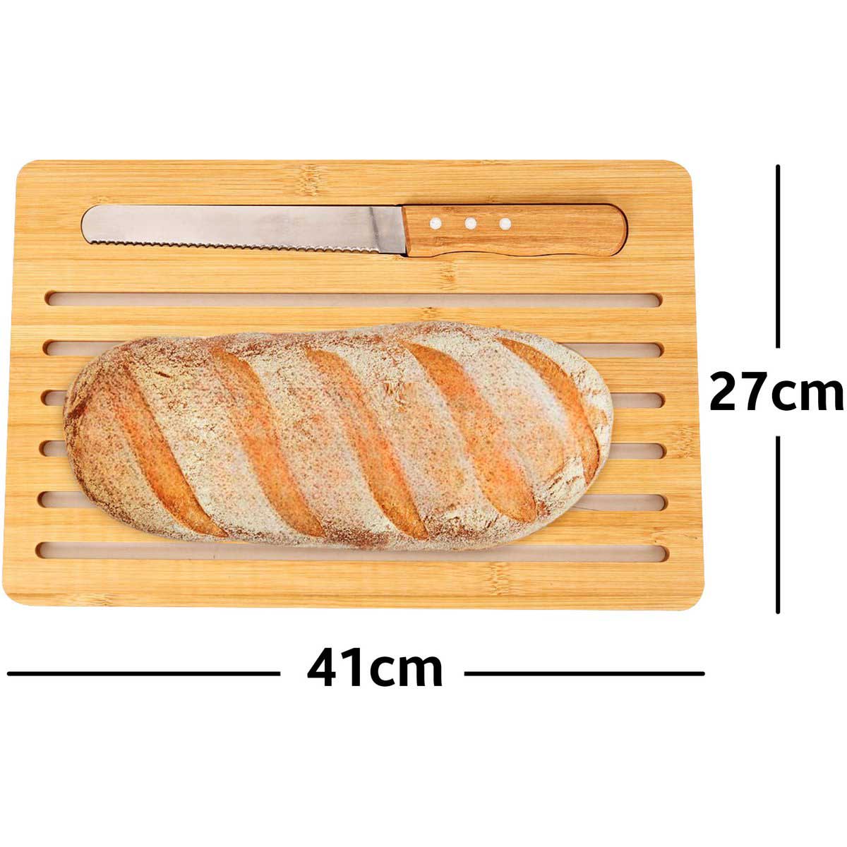 Cheffinger Broodsnijplank incl. Broodmes snijplanken productafbeelding 4