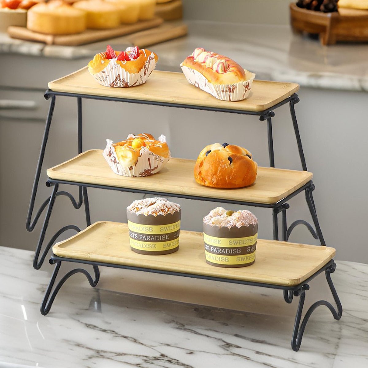 Cheffinger Dienbladen Set met Pootjes dienbladen productafbeelding 5