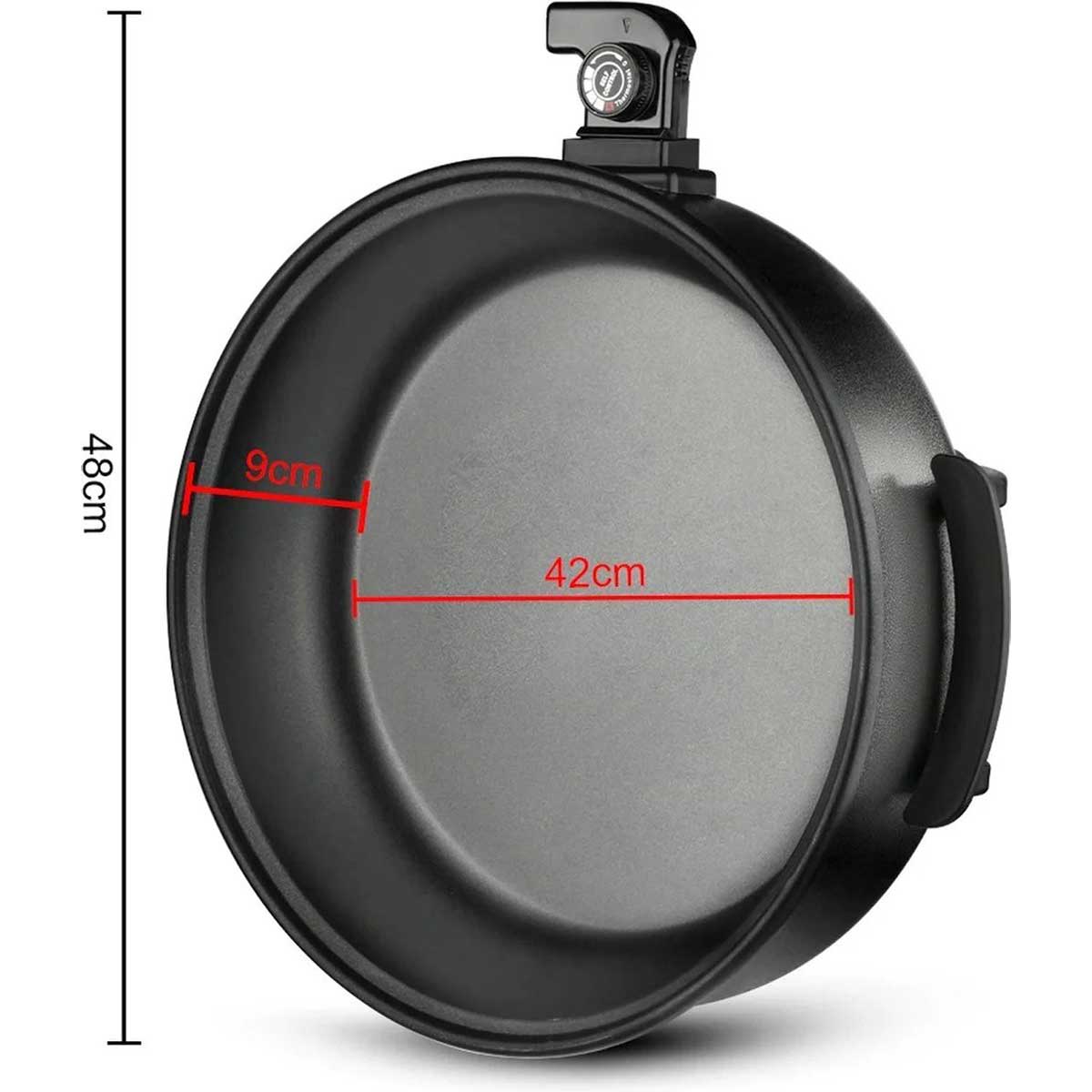 Cheffinger Elektrische Pizza Pan pizza pan productafbeelding 5