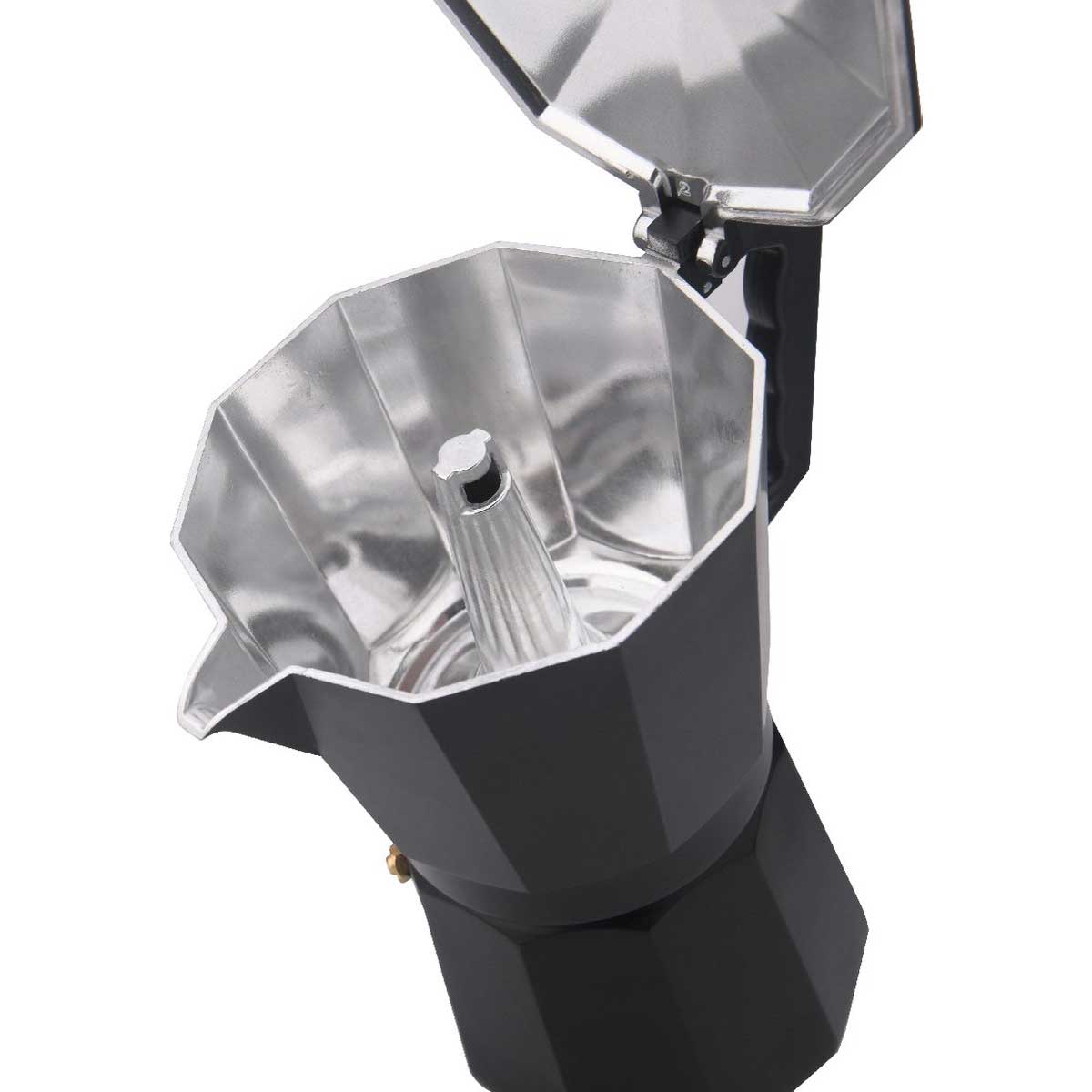 Cheffinger Koffie Percolator - Zwart - 6 Kopjes - Inductie
