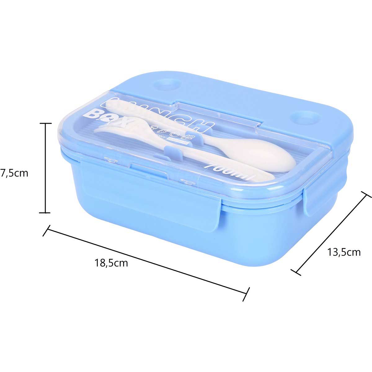 Cheffinger Lunchbox met Bestek lunchverpakkingen productafbeelding 3