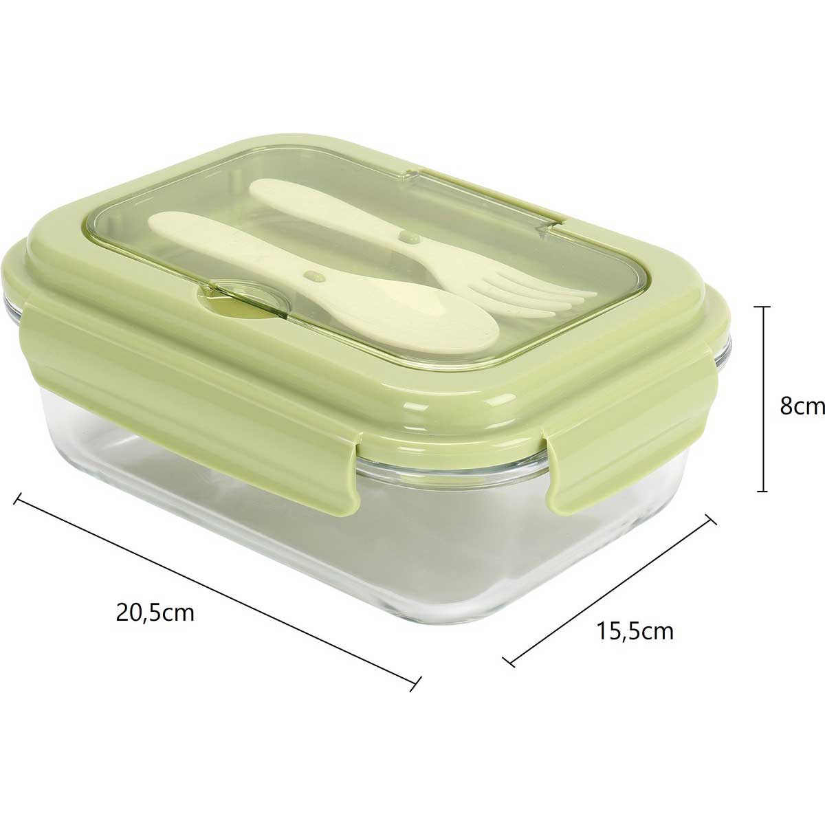Cheffinger Lunchbox met Bestek lunchverpakkingen productafbeelding 3
