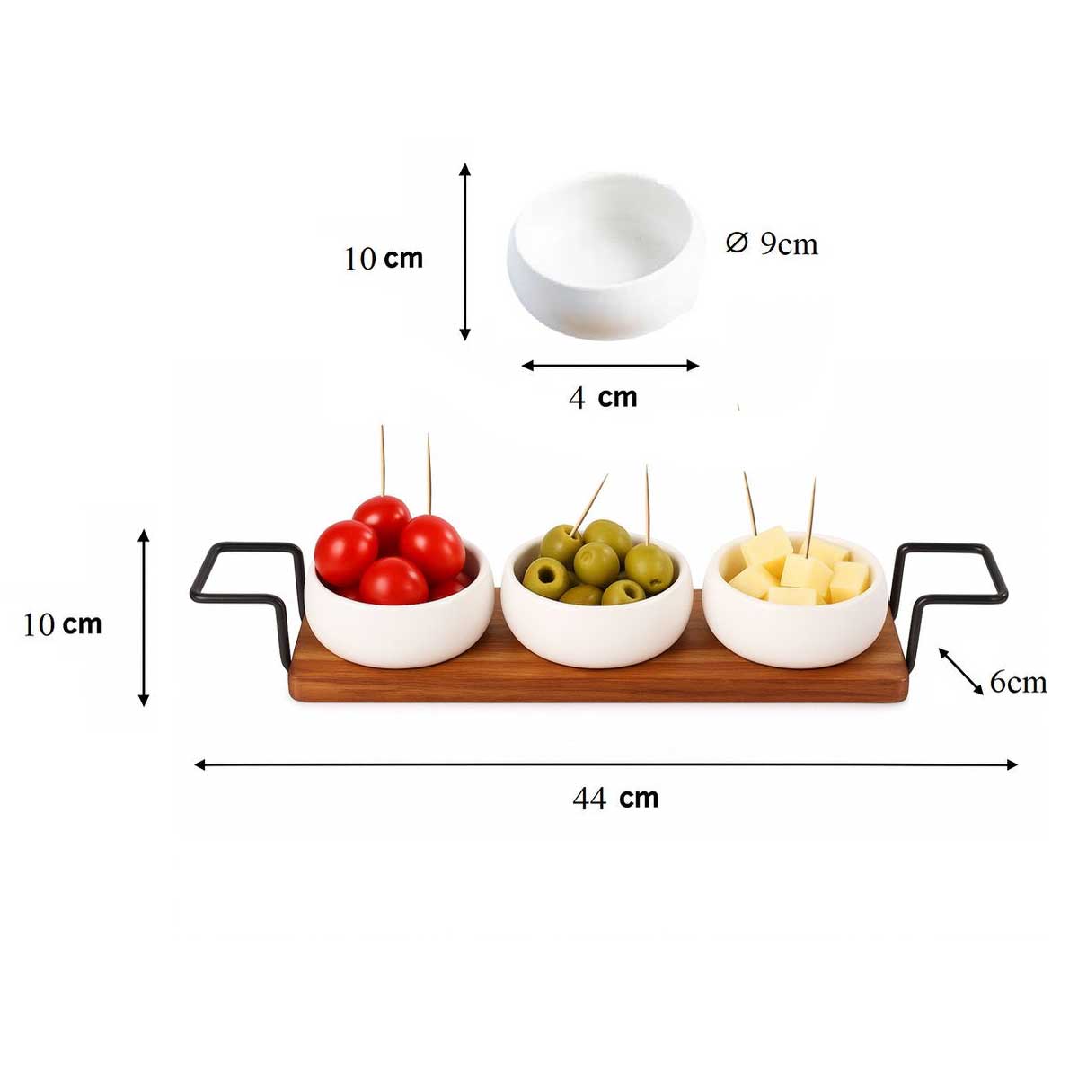 Cheffinger Snackschalen Set snack- & tappasschalen