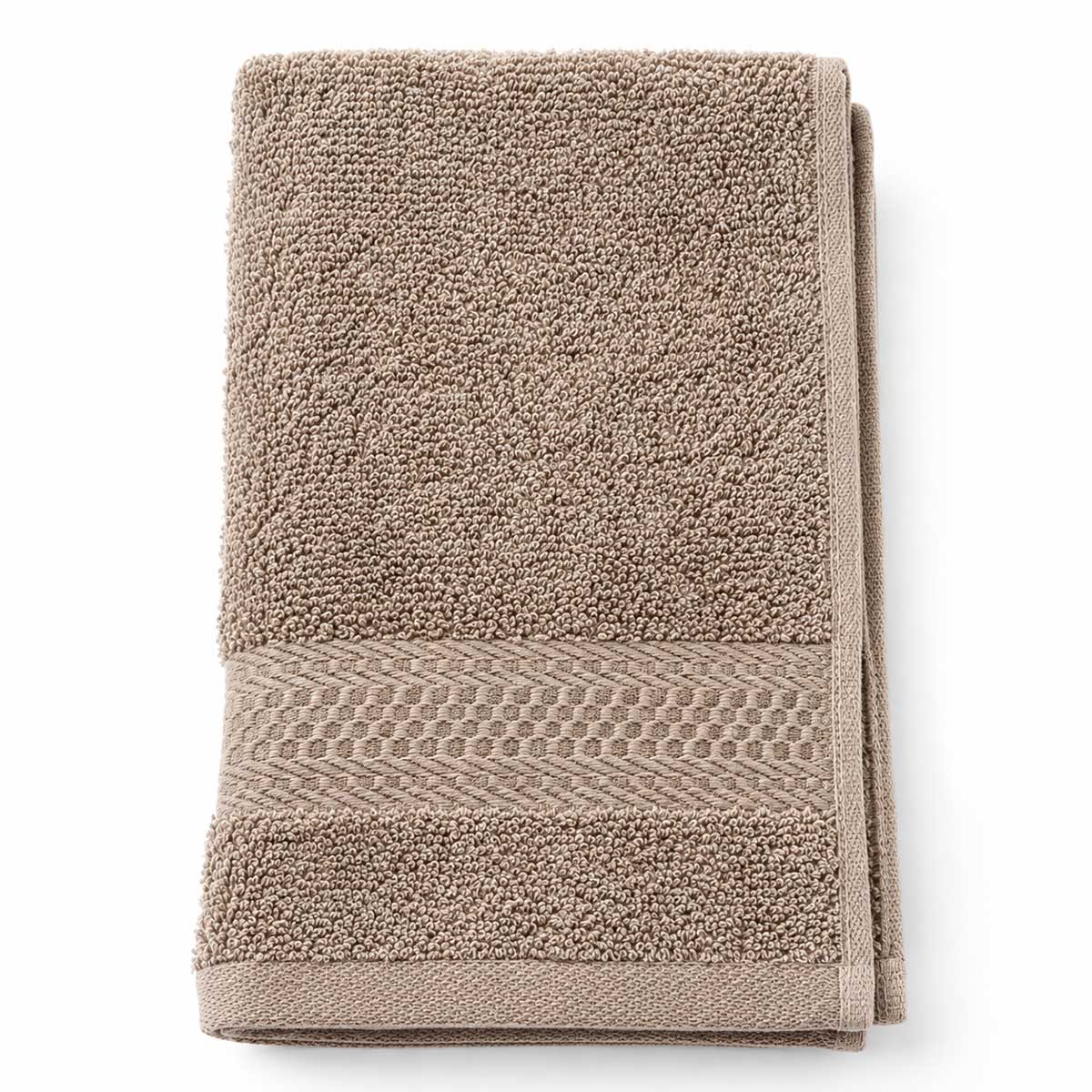 Cleanizi Badhanddoek - Taupe - 70x140 cm - 100% Katoen - Badstof Handdoek - Set van 2