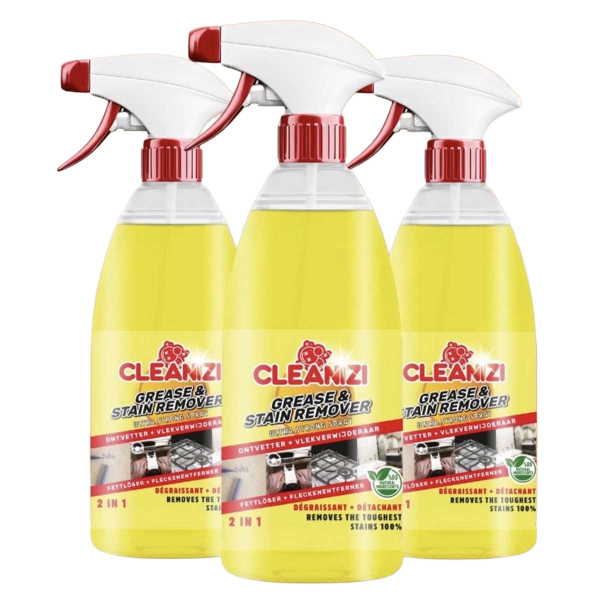 Cleanizi Ontvetter en Vlekverwijderaar schoonmaakdoeken