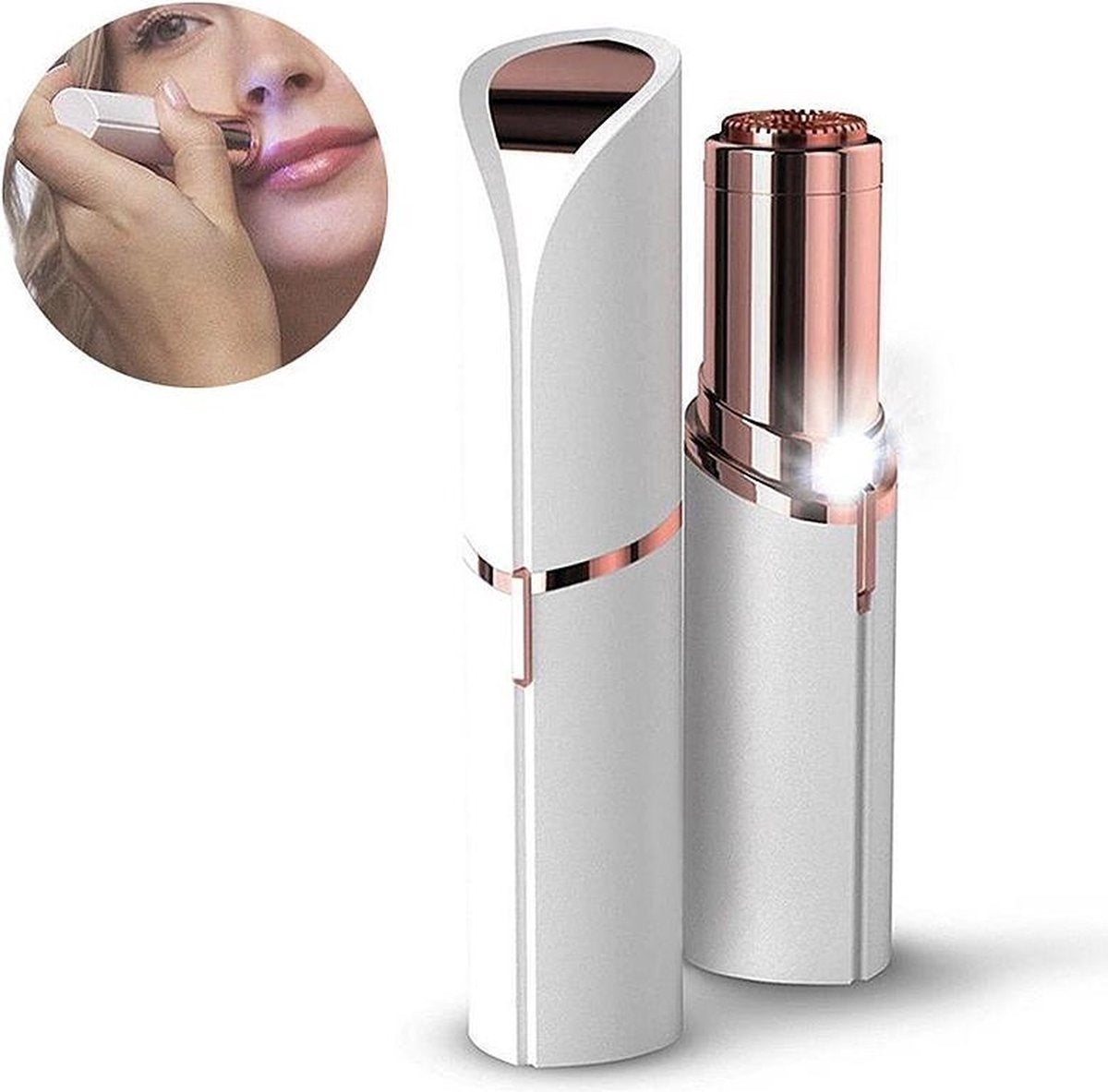 FLAWLBSS - Cordless Epilator For Face - Epilator - Facial Hair Removal Hair Removal Device