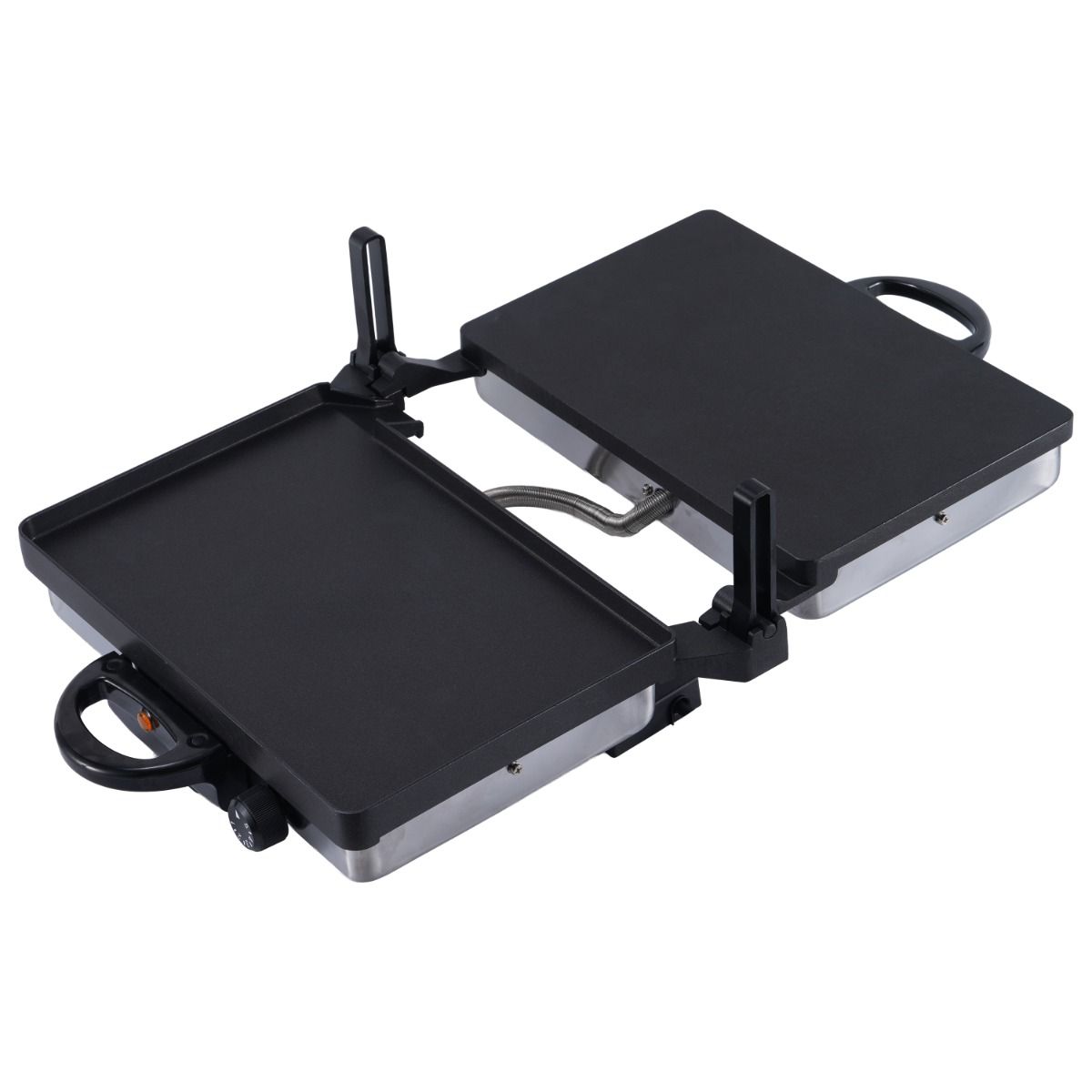 Ferveo Sanna Contactgrill - Lahmacun Maker, Broodrooster & Tafelgrill - Turkse Pizza Maker - Zwart