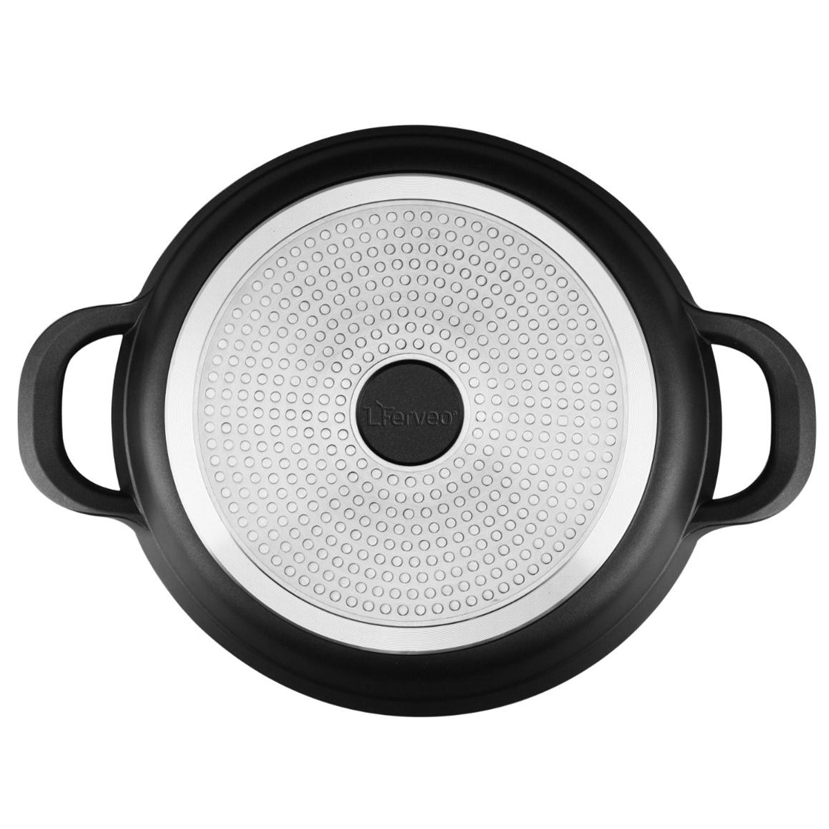 Ferveo Yada Grillpan - 32cm - Zwart - Inductie