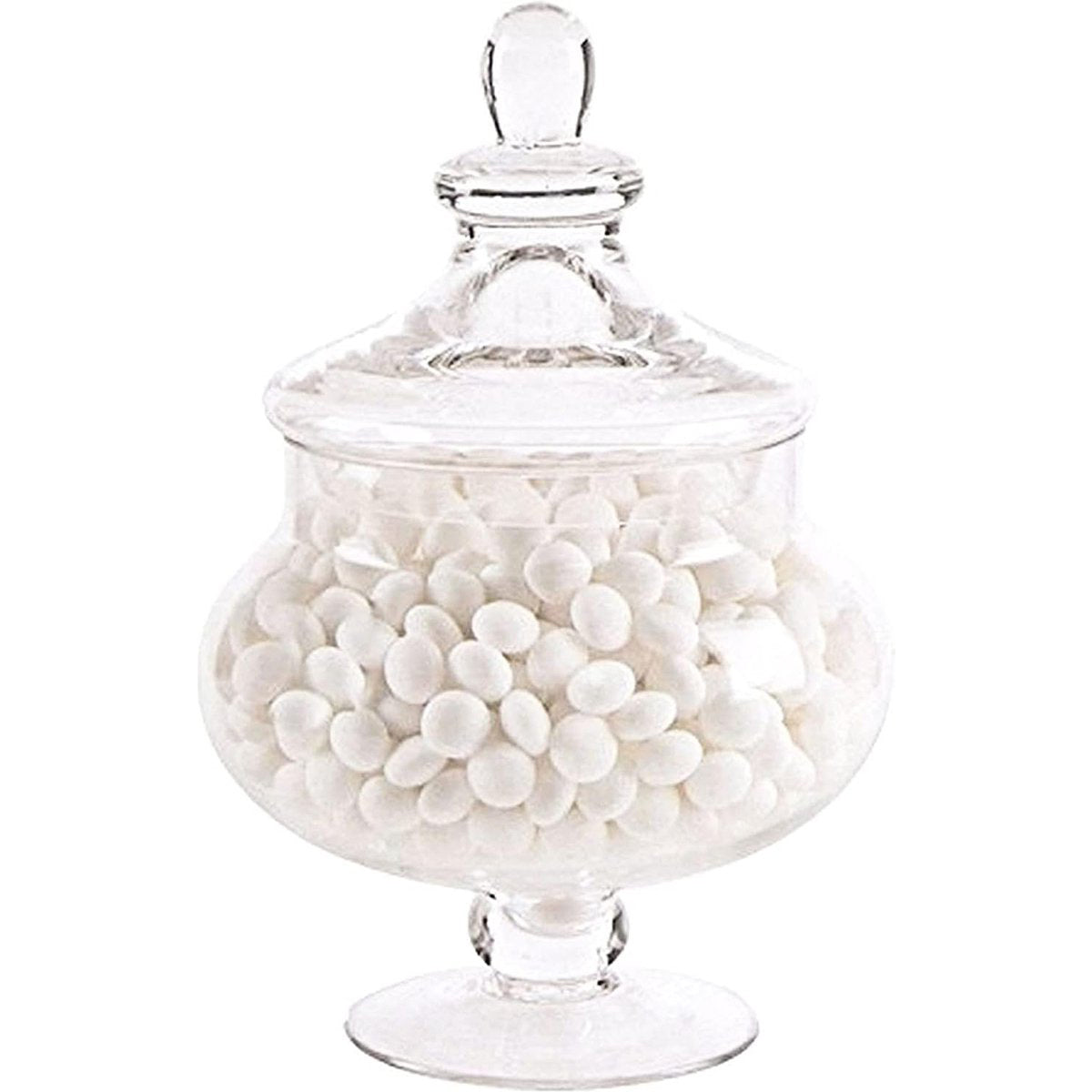 Glozini Glass Candy Jar with Lid - 27cm