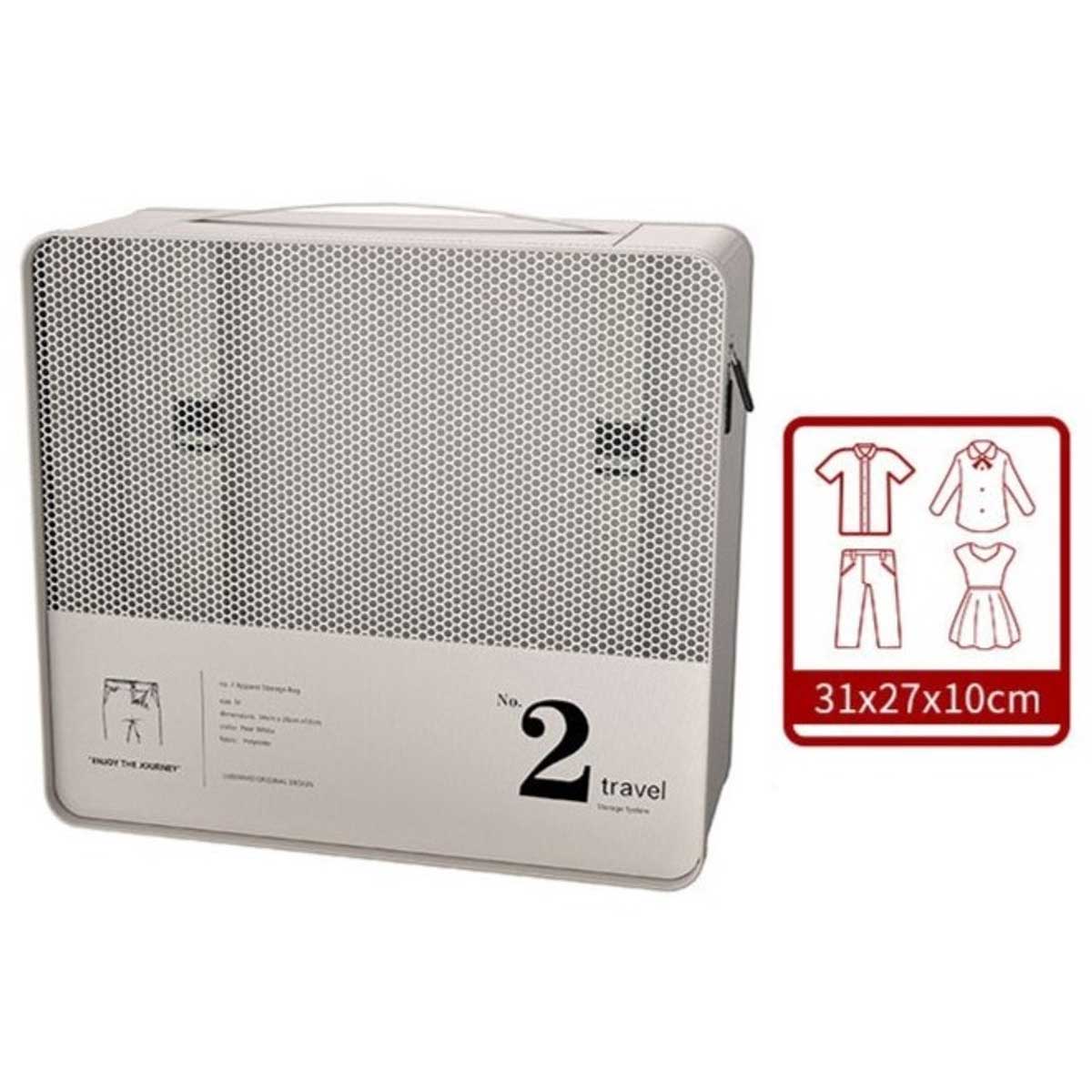 Hauskraft Packing Cube - 7-delig - Beige - Koffer Organizer Set - Backpack en Koffer - Travel Cubes