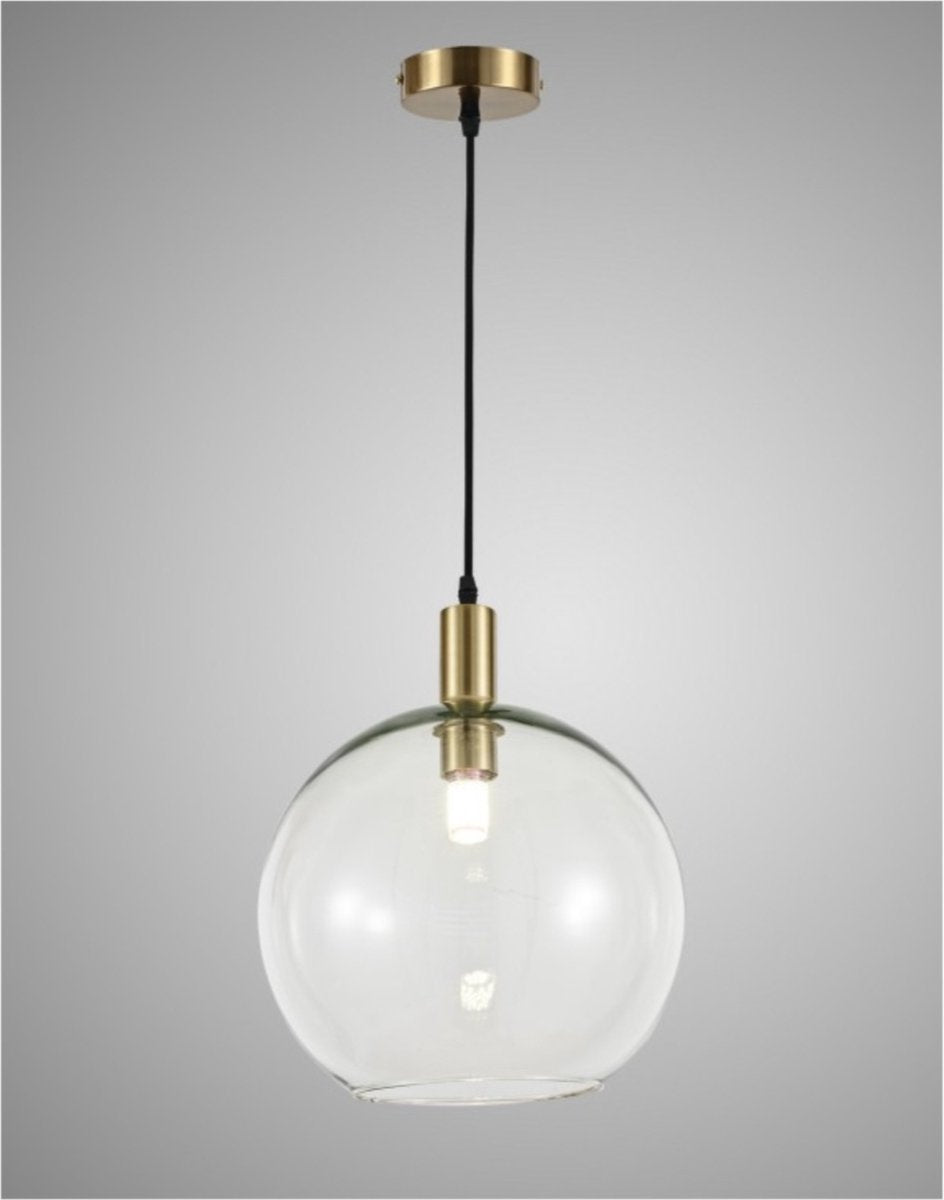Kadirelli Industriële Plafondlamp - 1x E27 - 40W - Kroonluchter - Hanglamp - Luxe Goudenlamp