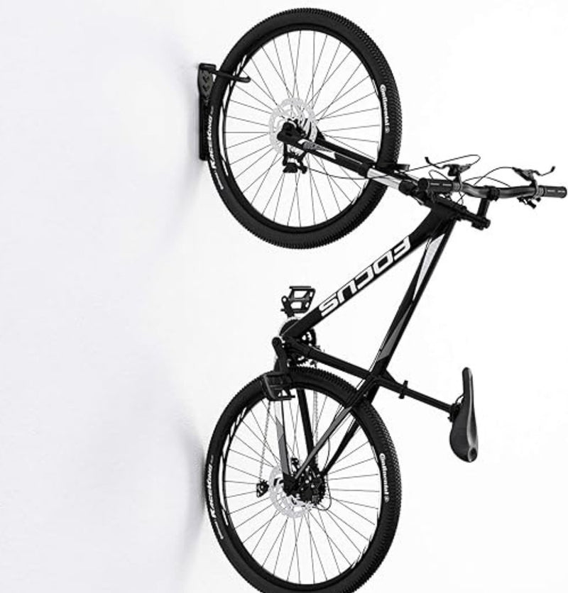 KAIA Fahrradaufhängesystem – Fahrradhaken – Wandhalterung – Hängehalterung – Fahrradhalterung – Fahrradträger – inklusive Montagematerial – klappbarer Haken