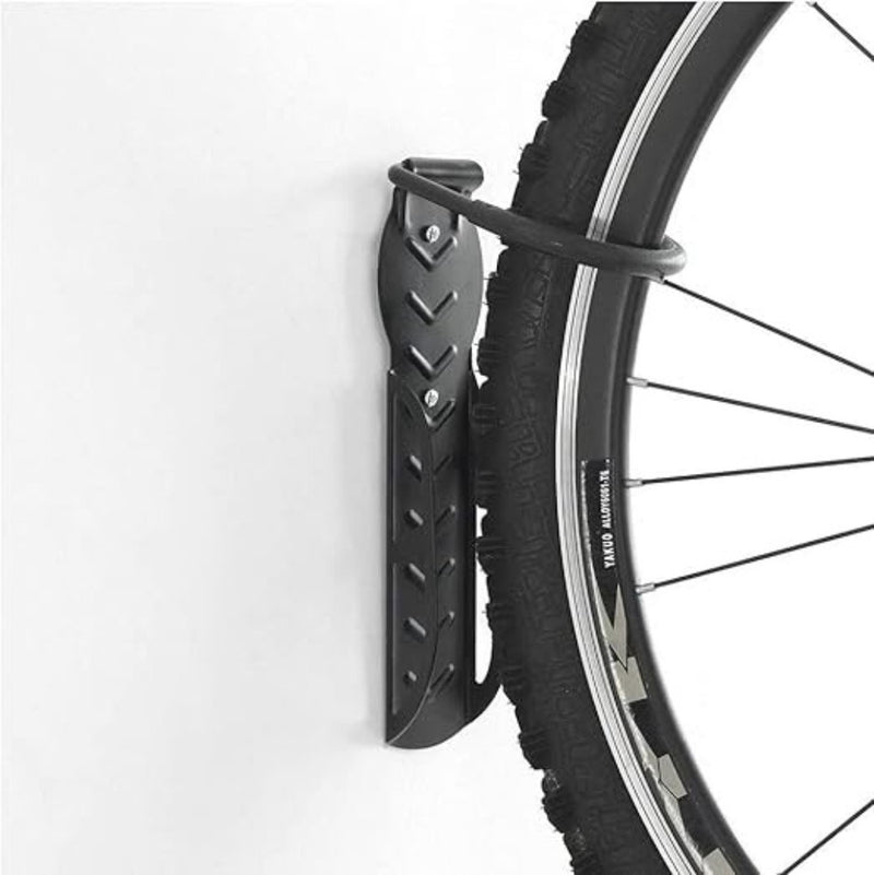 KAIA Bicycle Hanging System - Bicycle Hook - Wall Bracket - Hanging Bracket - Bicycle Bracket - Bicycle Rack - Includes Mounting Material - Collapsible Hook