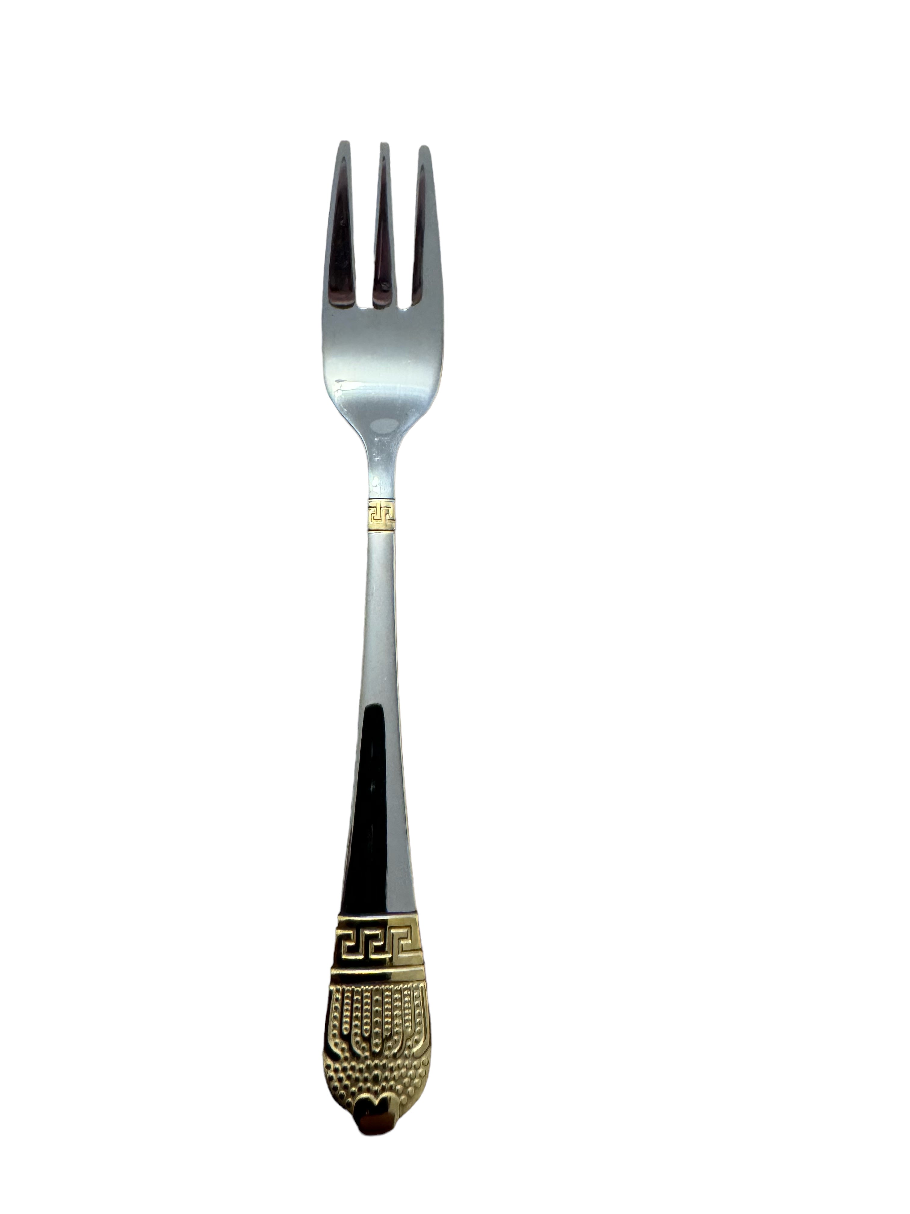 Kadirelli Cutlery set - 30 pieces - Silver / Gold - Stainless steel 