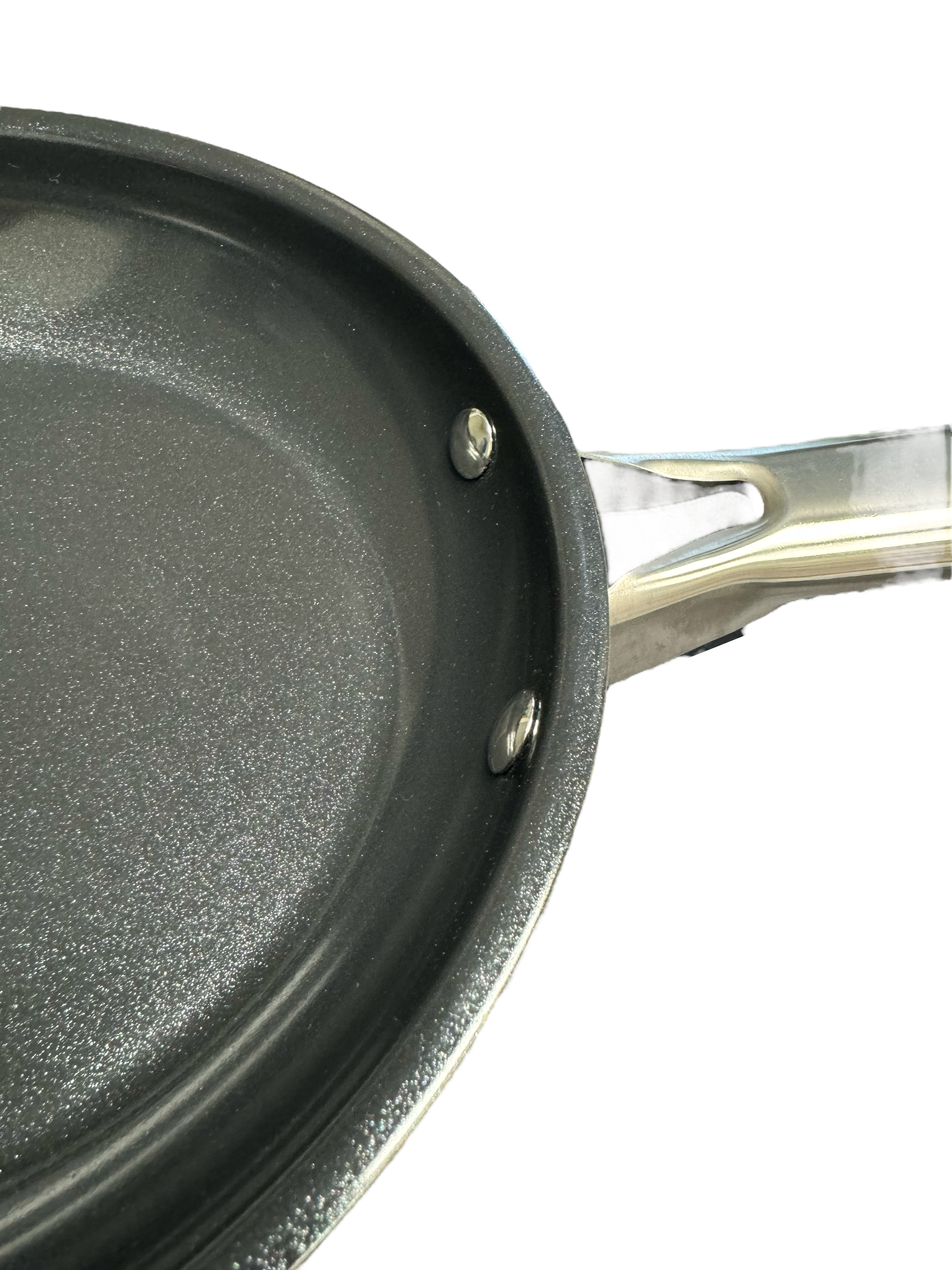 Clever Frying Pan with Lid - Marble Coating - 24cm - Black