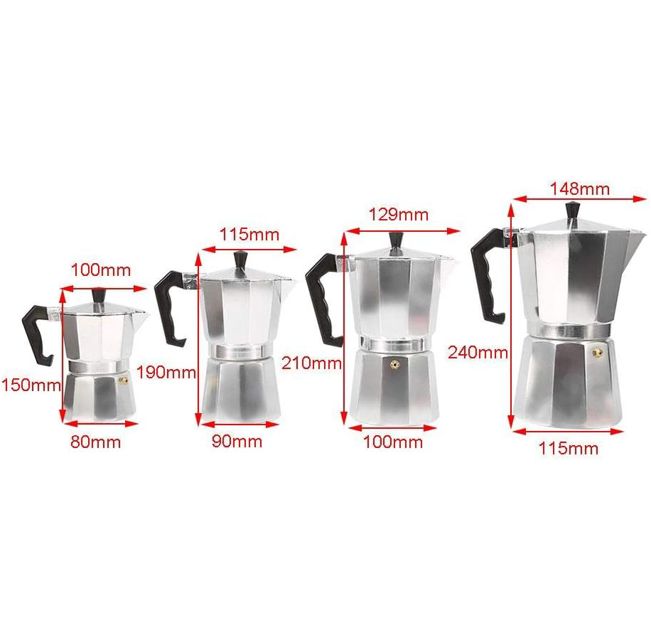 Kadirelli Coffee Percolator - 6 Cups - Induction