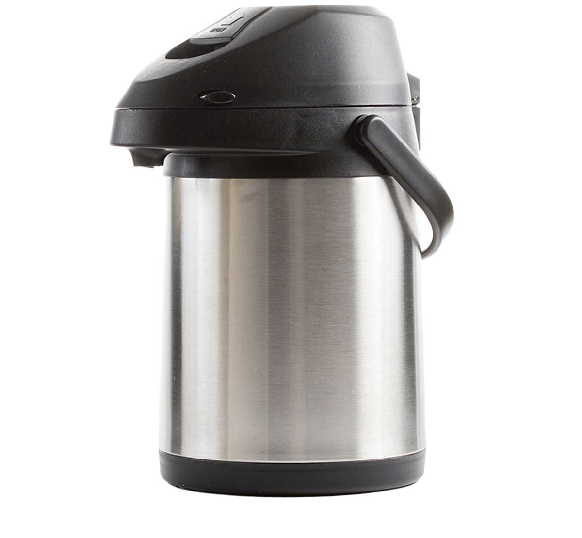 Kadirelli Thermoskan met Pomp - 3 Liter - Thermosfles - RVS