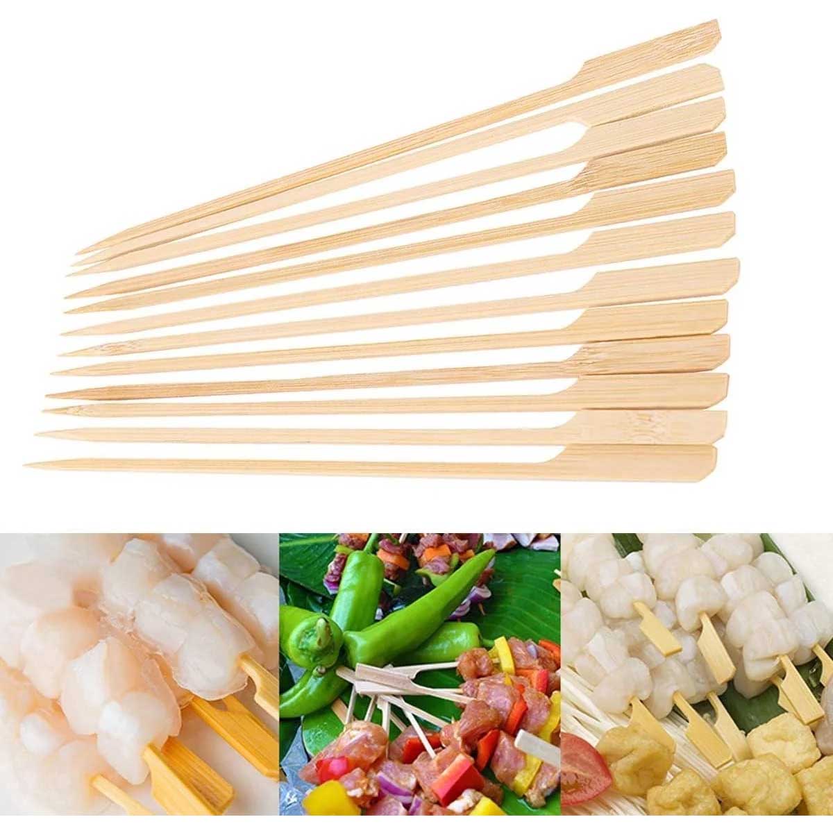 Kadirelli Bamboe Barbecue Skewers 12cm spiezen productafbeelding 2