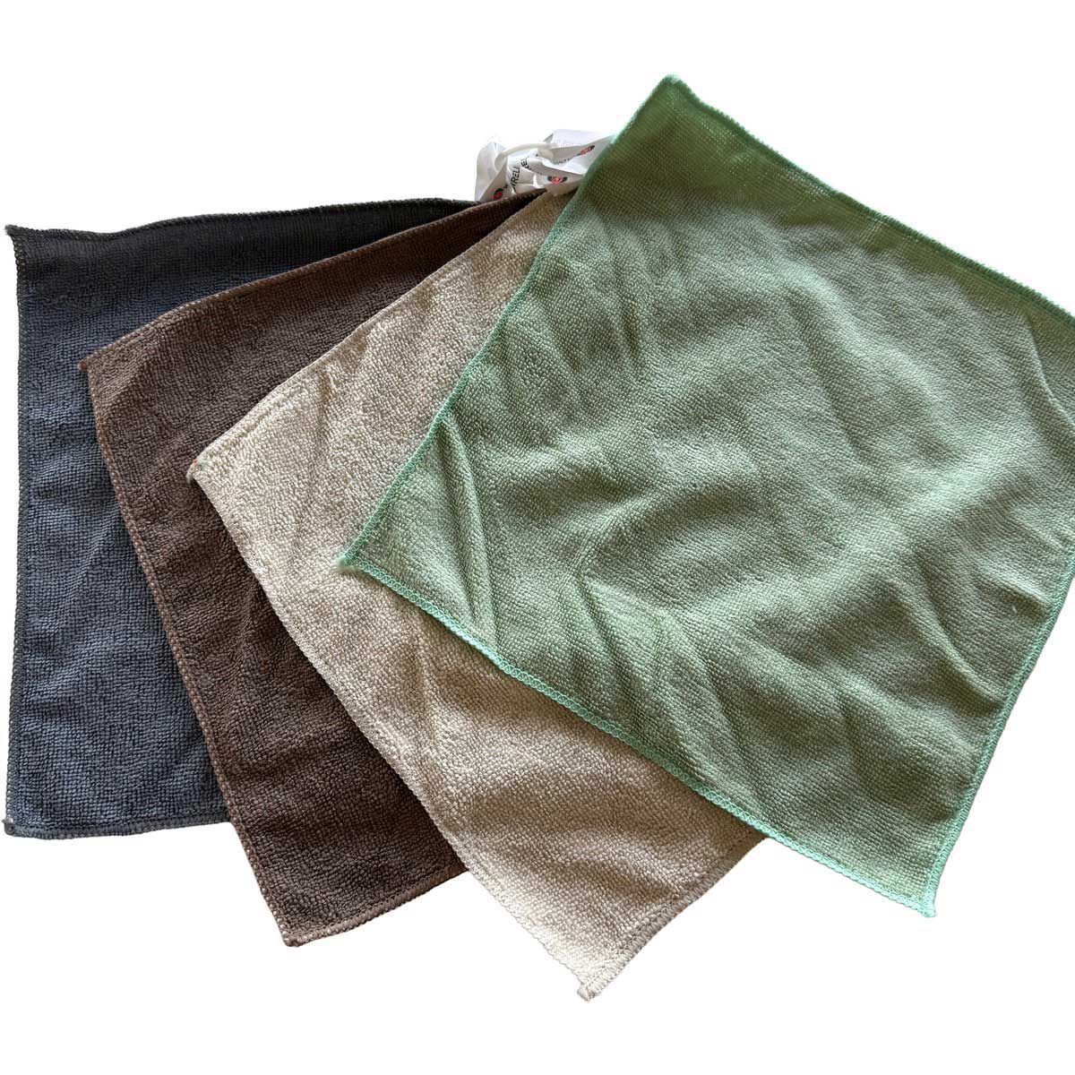 Kadirelli Microvezel Schoonmaakdoekjes - 4 Stuks - Absorberend - 30x30cm