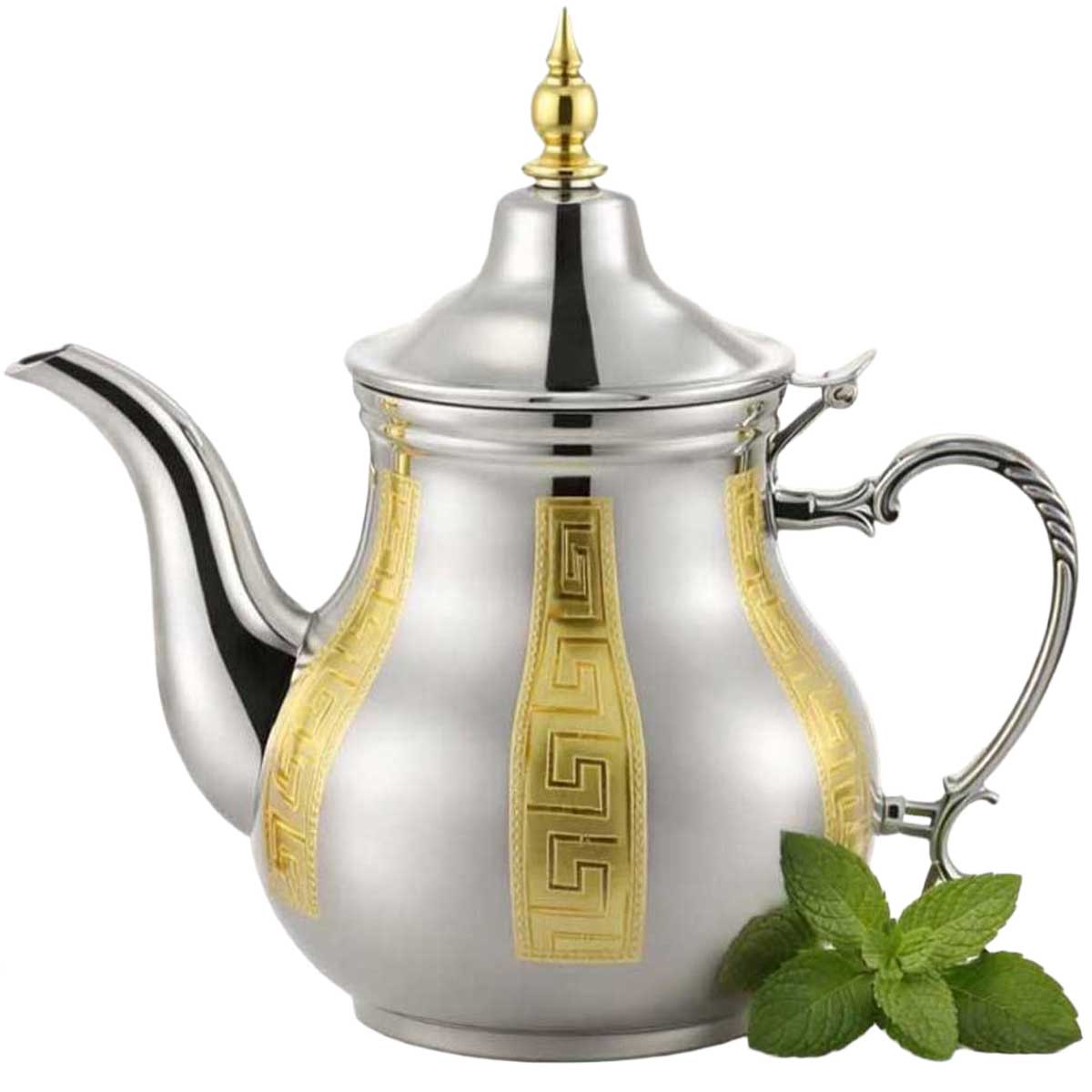 Kadirelli Theepot Zilver/Goud - 1.2L - RVS - Inductie