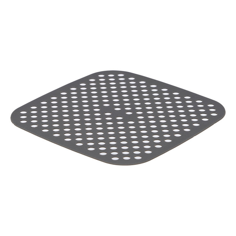 Kinvara Airfryer Bak Mat - Vierkant - 21x21cm - Set van 2 - Siliconen - Bakpapier Aifryer - Herbruikbaar - Anti Aanbakmat - Luchtfriteuse