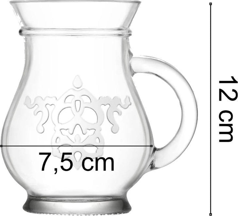 LAV Ayran-Gläser – 330 ml – 2er-Set – Longdrink-Gläser
