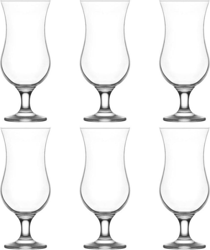 LAV Fiesta – Cocktailgläser – Trinkgläser – Set mit 6 Gläsern – 460 ml