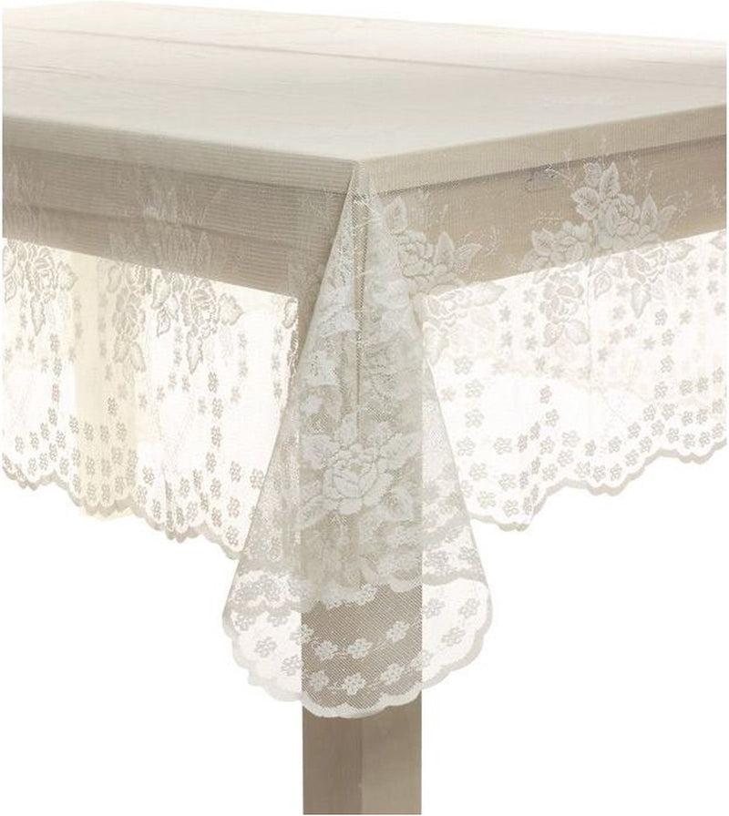 Lavella Iris Tablecloth - Cappuccino - 160x220cm - Tablecloth 