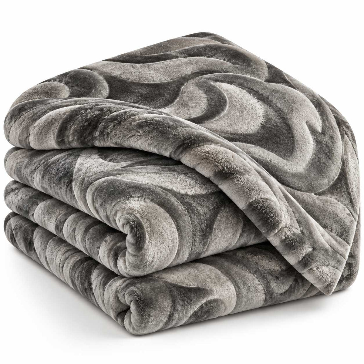 Lavella Arelis Deken - Antraciet - 200x240 cm - Plaid