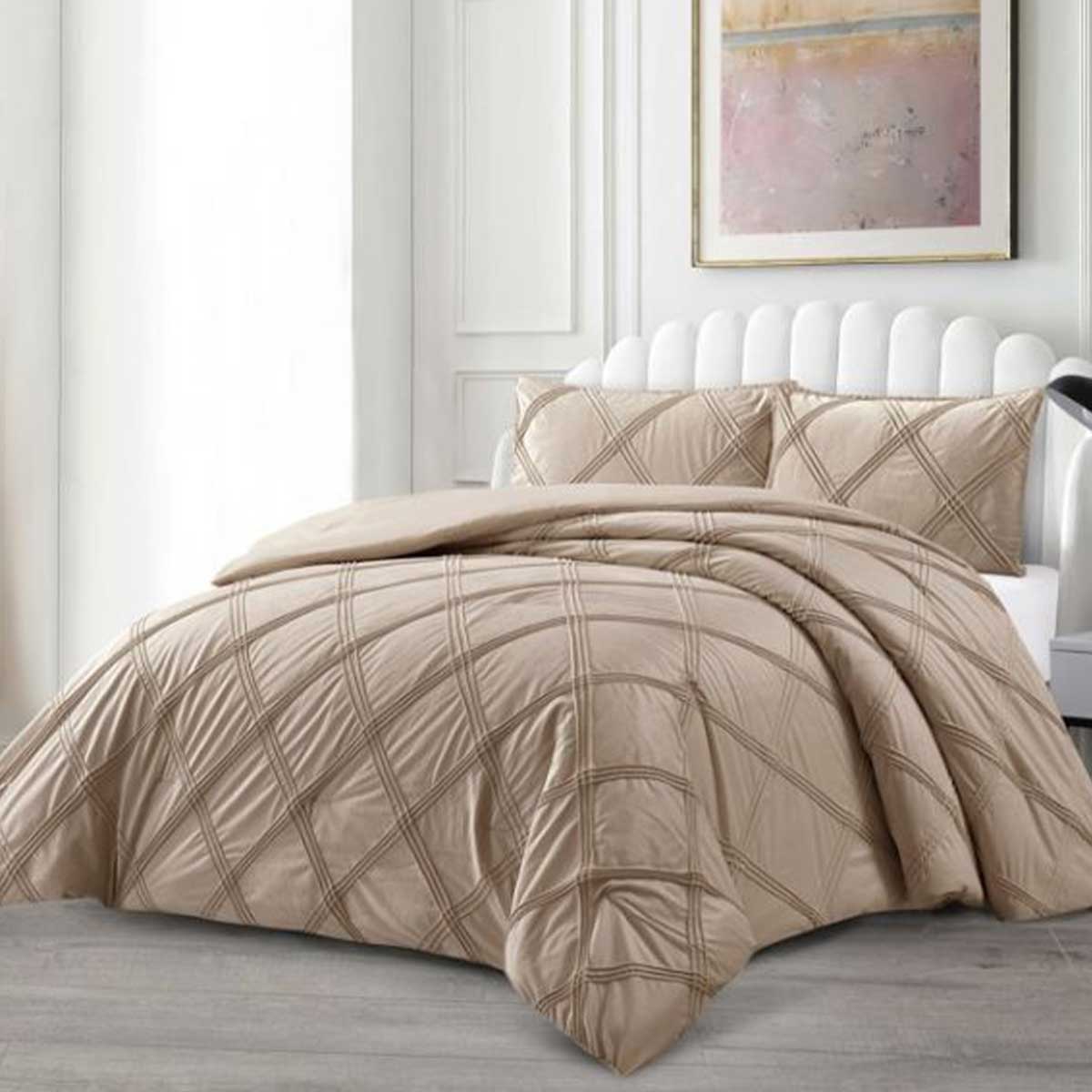 Lavella Lara Bedsprei Set 3-delig - Bruin - 250x240cm