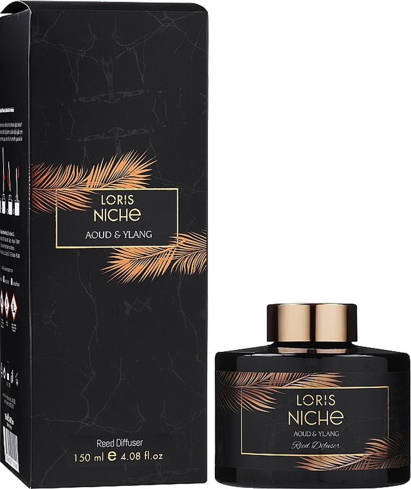 Loris Parfum – Aoud &amp; Ylang – Raumdüfte – Duftstäbchen – 150 ml 