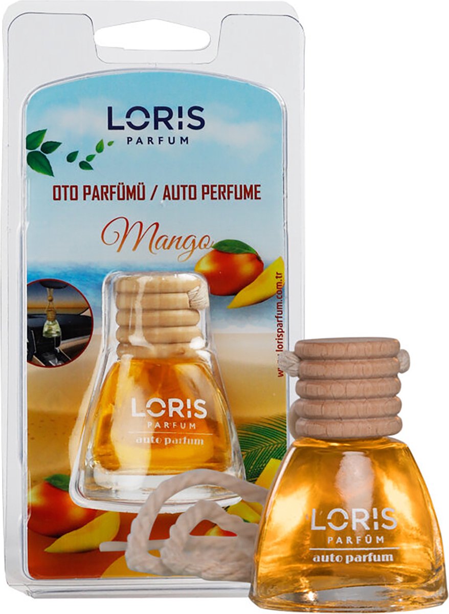 Loris Parfum - Autoparfum - Mango - 10ml - Autogeur -  Auto Luchtverfrisser