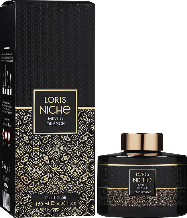 Loris Perfume - Mint &amp; Orange - Home Fragrances - Fragrance Sticks - 150ml 