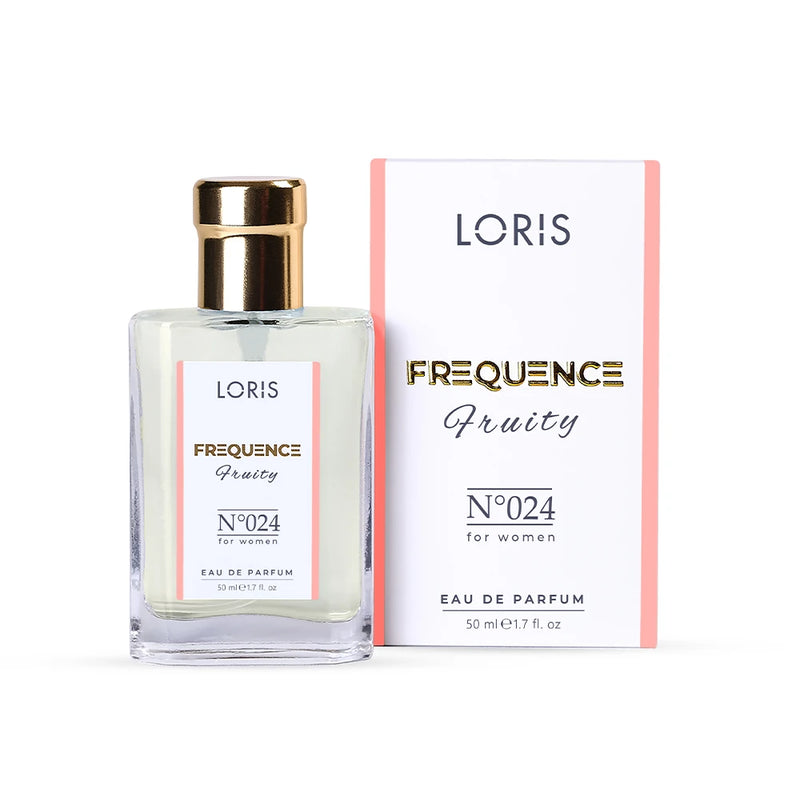 Loris Parfum Frequence Fruity – 024 – Damenparfüm – 50 ml – Eau de Parfum 
