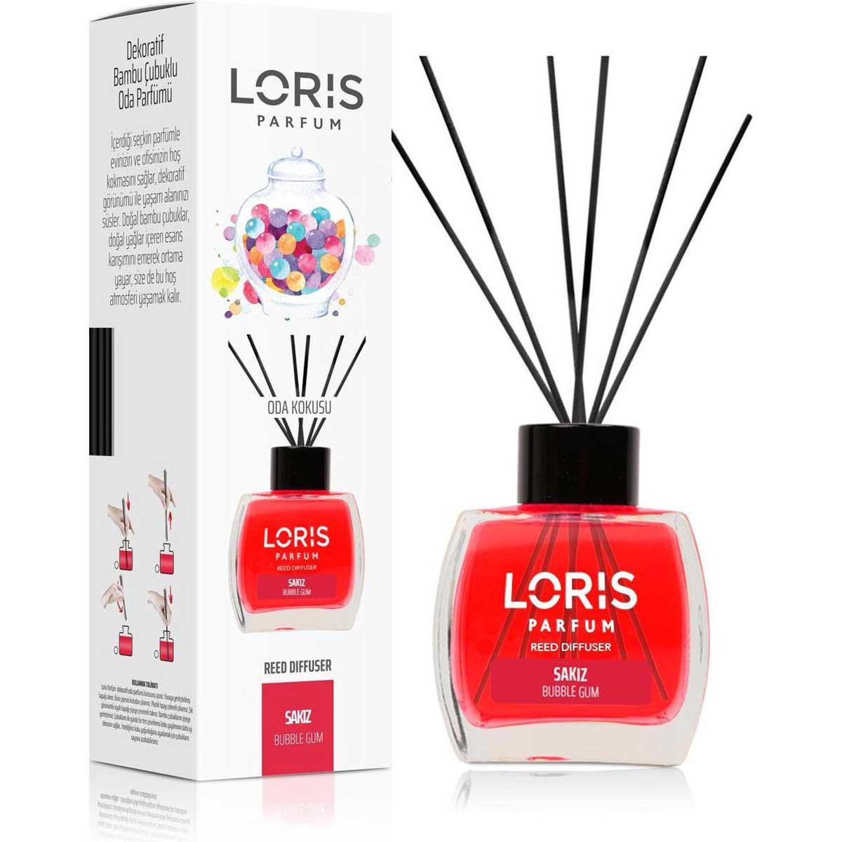 Loris Perfume - Reed Diffuser - Bubble Gum - 120ml