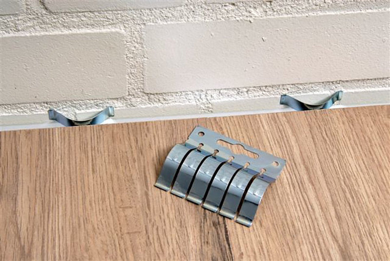 MONOO Parquet Spring 120 Pieces - 11mm Tension springs for floating floor