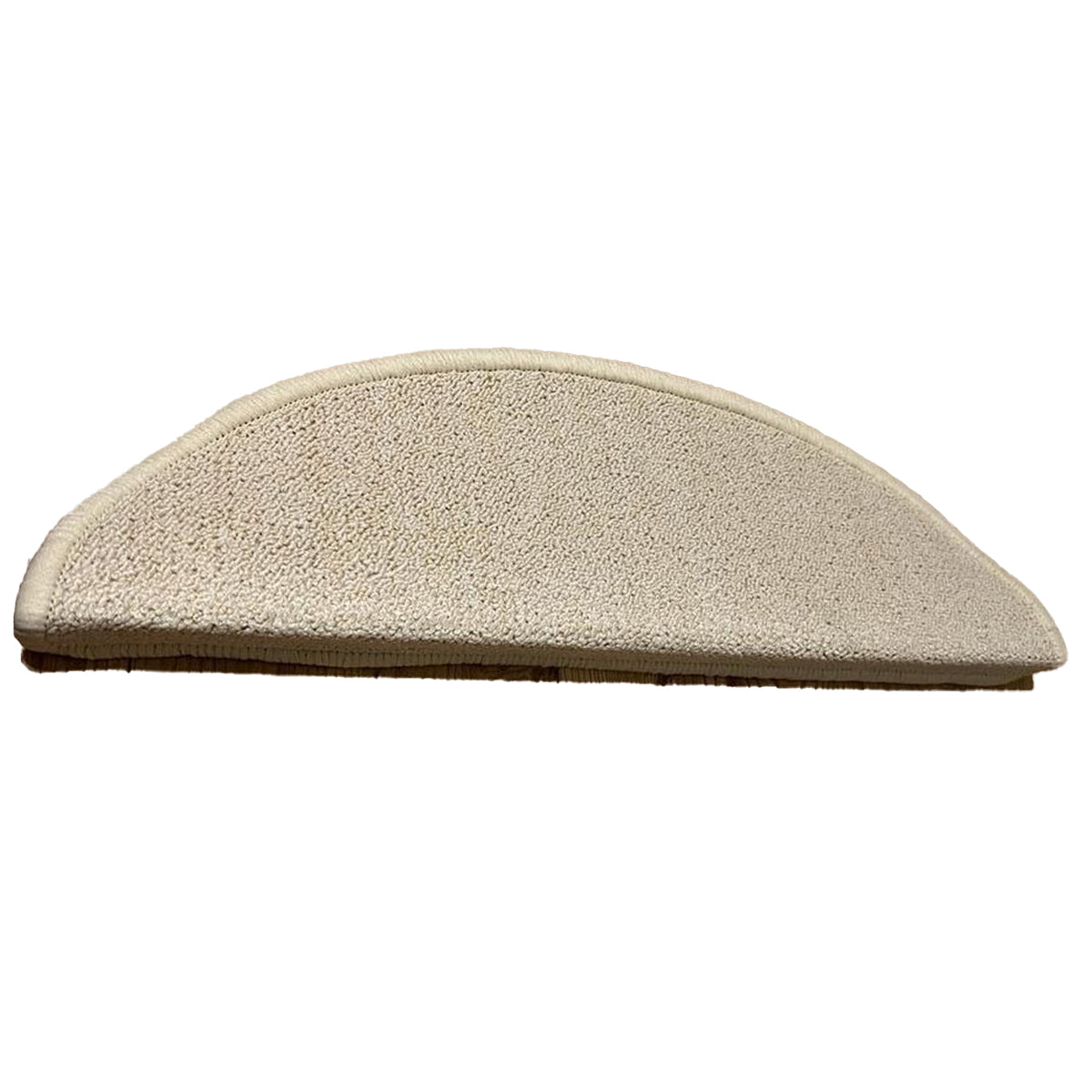 MONOO Trapmatten Set - Crème - 15 Stuks - 56x17x3cm - Zelfklevende Halve Maantjes voor Trap