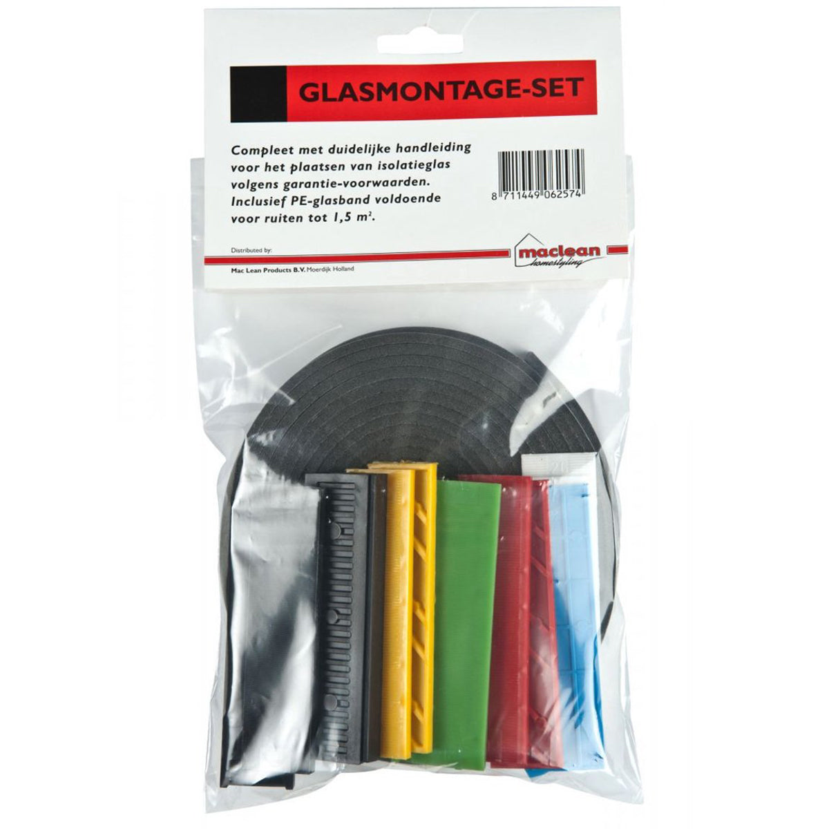 MacLean Glass mounting set 10m¹ + 14 glass blocks