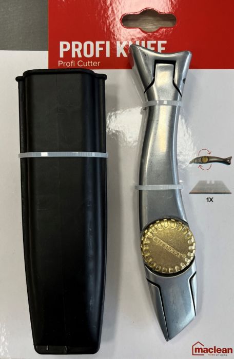 MacLean Profi Knife - Stanleymesser - Inkl. Messerhalter – Teppichmesser – Vinylmesser 