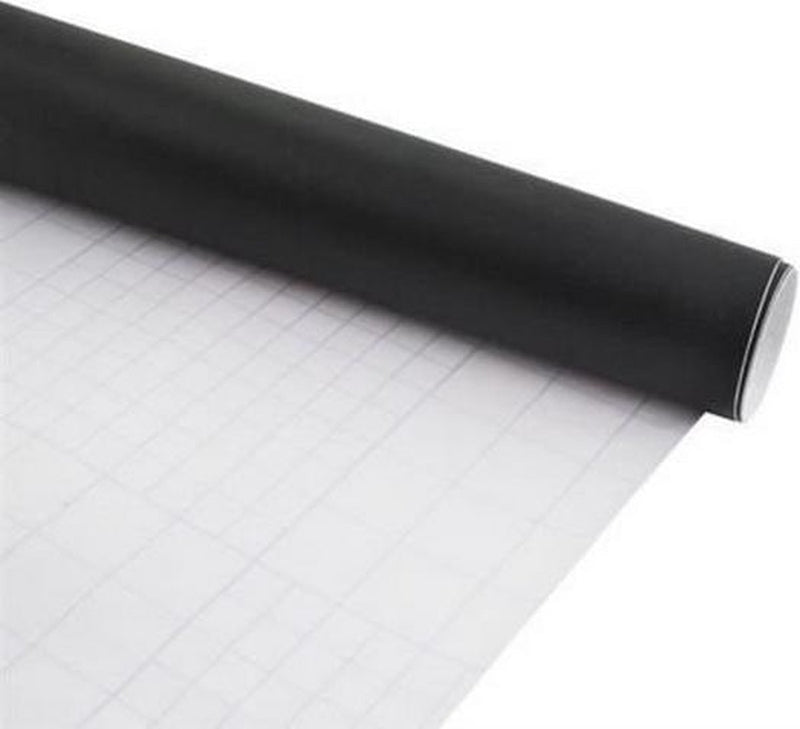 Malatec selbstklebende Kreidetafel zum Zeichnen – inkl. Kreide - 45x200cm
