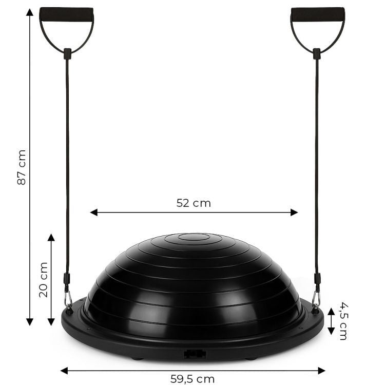 MovePro Balance Board - Balanstrainer met Weerstandsbanden & Pomp