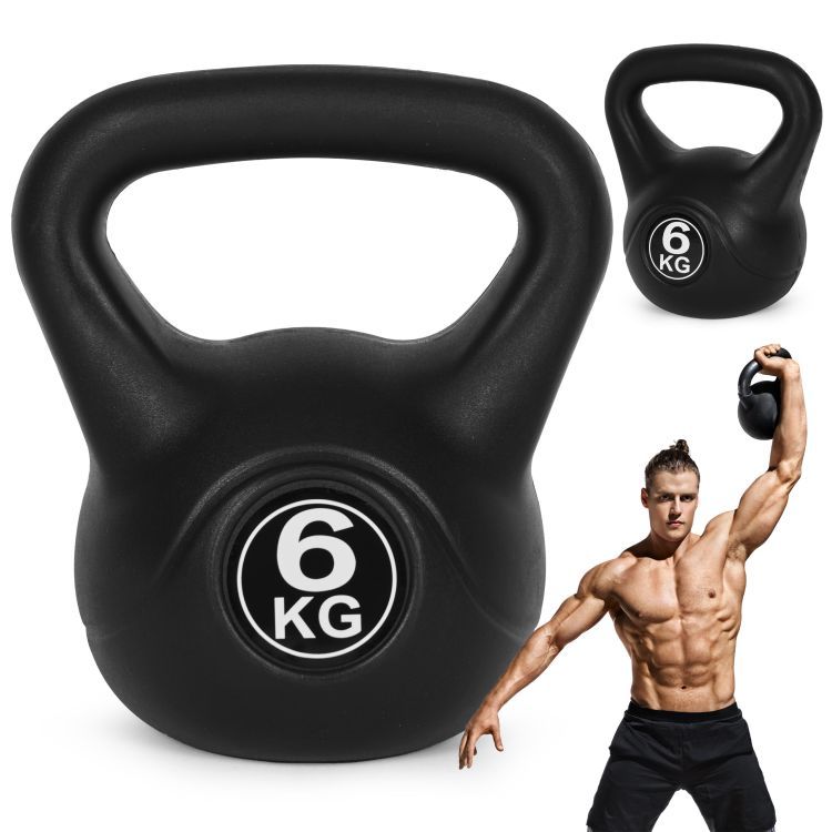 MovePro Kettlebell - 6 kg - Fitness Gewicht - Krachttraining - Trainingsgewicht