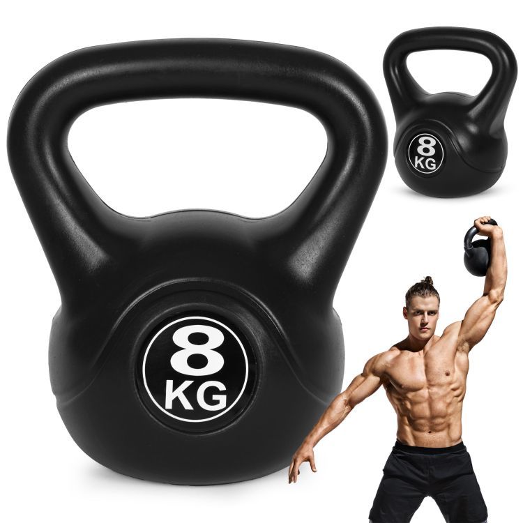 MovePro Kettlebell - 8 kg - Fitness Gewicht - Krachttraining - Trainingsgewicht