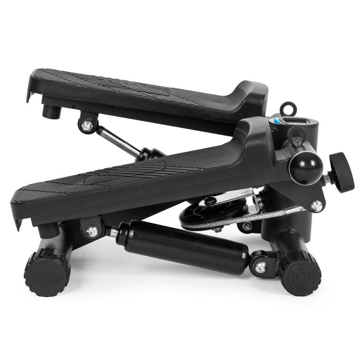 MovePro Stepper - Met Weerstandsbanden - Fitness Stepper - Met Display & Beschermmat