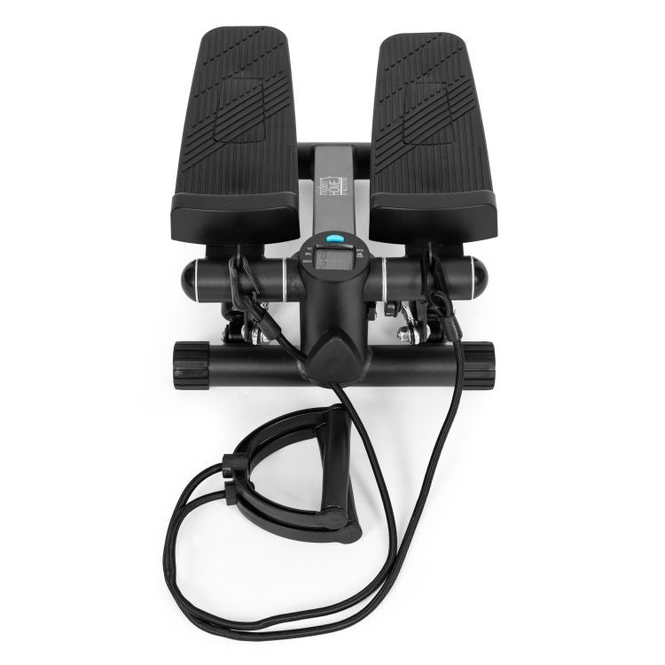 MovePro Stepper - Met Weerstandsbanden - Fitness Stepper - Met Display & Beschermmat