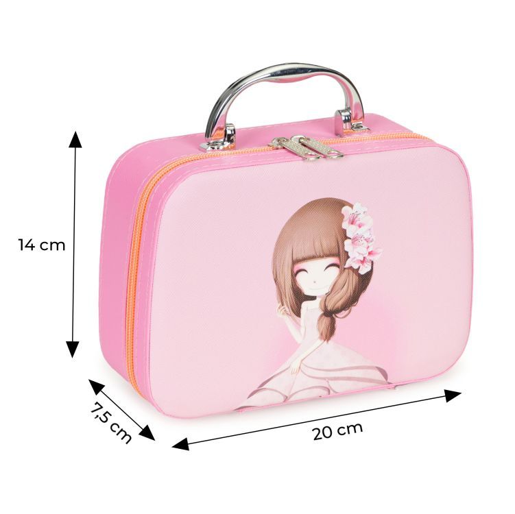 Multistore Kinder Make-up Set met Koffer - Spiegel & UV/LED Nagellamp - 3+