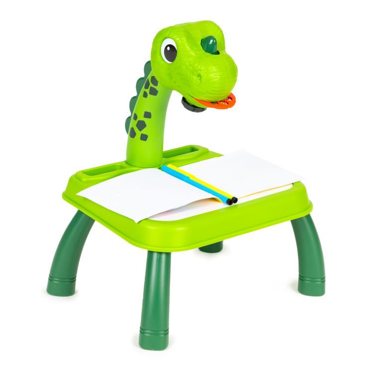 Multistore Tekenprojector Dinosaurus - 24 Patronen - 12 Stiften - Vanaf 3 Jaar