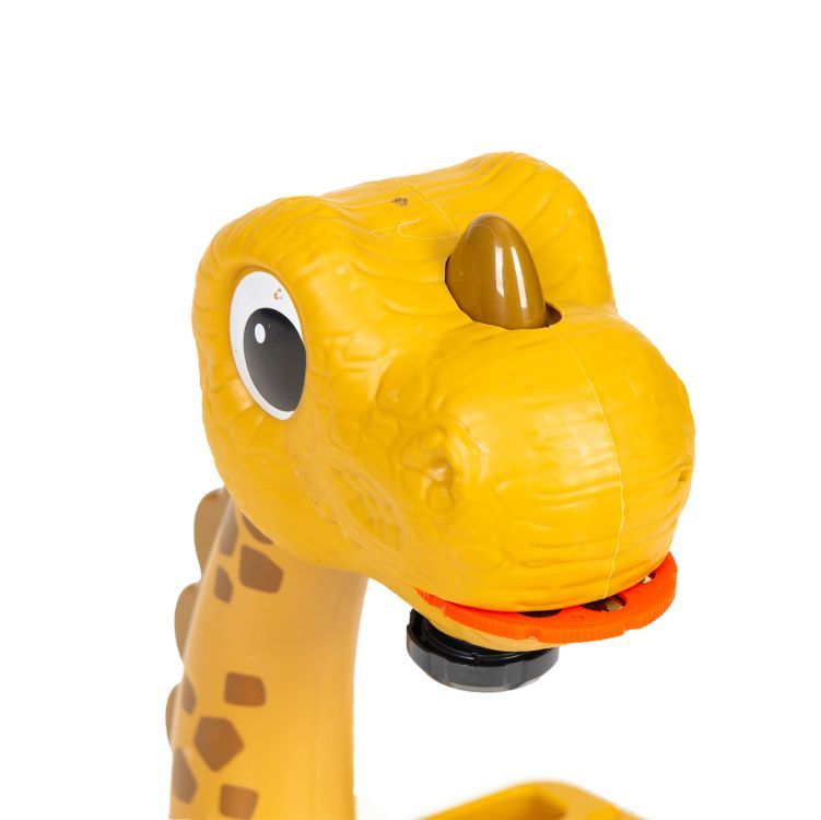 Multistore Tekenprojector Dinosaurus - Geel - 24 Patronen - 12 Stiften - Vanaf 3 Jaar