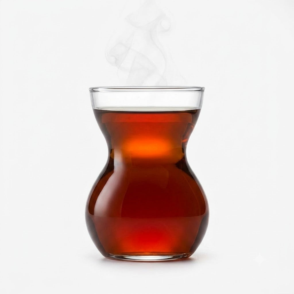Pasabahce Dantel - Turkse Theeglazen - Set van 6 - 145 ml